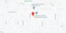 Clermont Health & Rehabilitation Center in google map