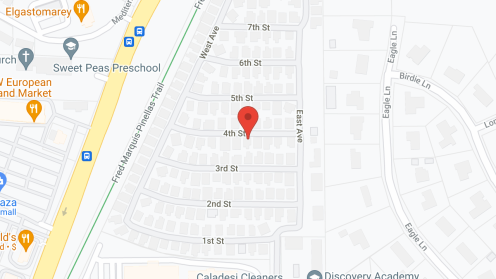 Map of the neighborhood around Honeymoon Mobile Home Park