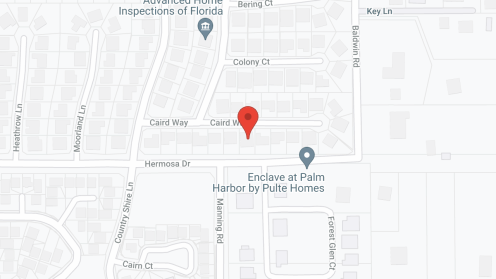 Map of the neighborhood around Morning Side Manor