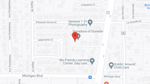 Map of the neighborhood around Country Oaks Assisted Living
