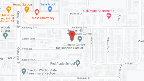 Map of the neighborhood around Heather Hill Nursing Home