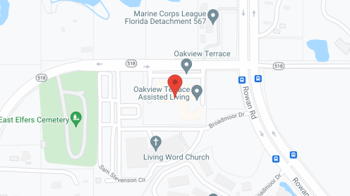 Map of the neighborhood around Oakview Terrace