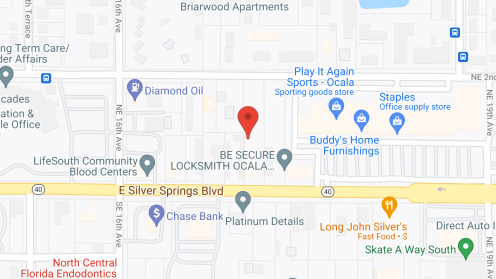 Map of the neighborhood around Change of Pace Retirement Ctr