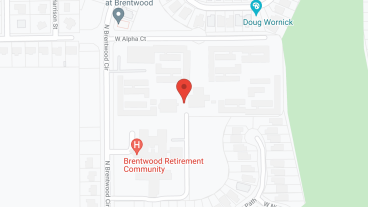 Brentwood Retirement Community in google map
