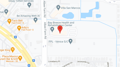 Map of the neighborhood around Heritage Health Care Ctr