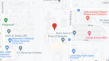 Pines of Sarasota in google map