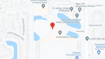 Aviva Senior Living in google map