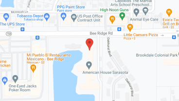 American House Sarasota in google map