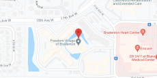 Freedom Village Bradenton, a CCRC in google map