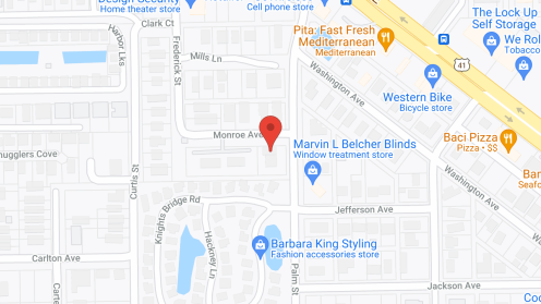 Map of the neighborhood around Ridgeley Assisted Living