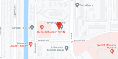 River Commons in google map