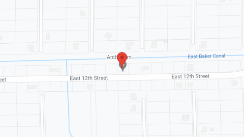 Map of the neighborhood around The Anthurium