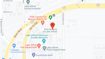 The Gardens of Lake Alfred in google map