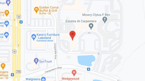 Map of the neighborhood around Villa At Carpenter's (The)
