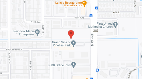 Map of the neighborhood around Bay Wood Senior Living