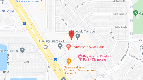 Map of the neighborhood around Bayside Terrace