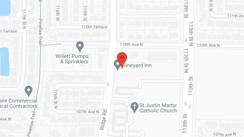 Map of the neighborhood around The Vineyard Inn