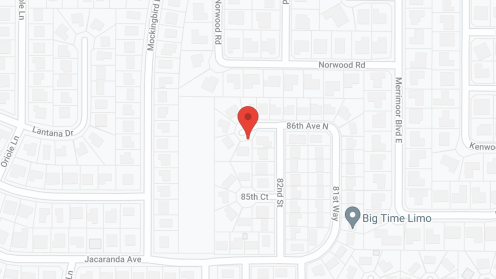 Map of the neighborhood around Safe Harbor Assisted Living