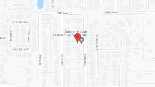 Map of the neighborhood around The Dolphin House, Inc