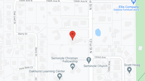 Map of the neighborhood around Heather Haven III