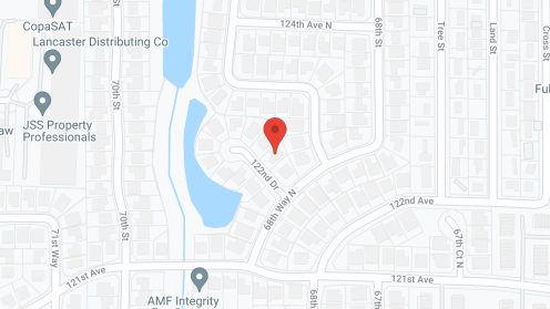 Map of the neighborhood around Eagles