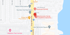 Lake Seminole Square, a CCRC in google map
