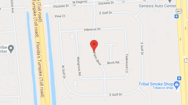 Imperial Palms in google map