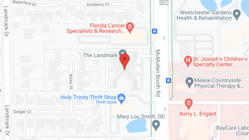 Map of the neighborhood around The Landmark