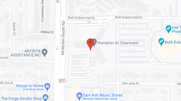 Hampton Apartments in google map