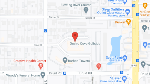 Map of the neighborhood around Glen Oaks Health Care
