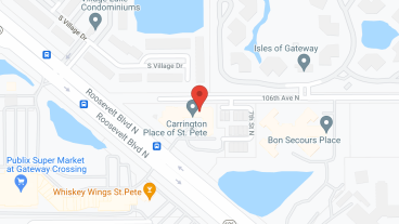 Carrington Place of St. Pete in google map