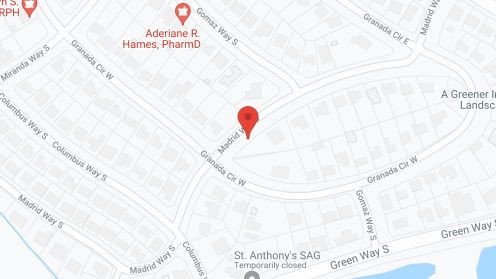 Map of the neighborhood around All Heart Adult Care