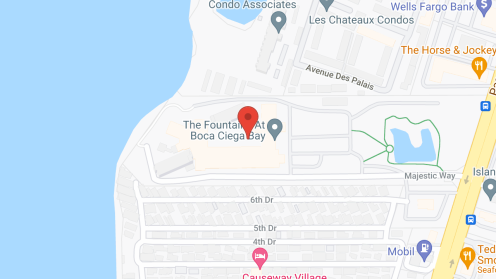 Map of the neighborhood around Elance at Pasadena
