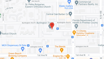 Burlington Tower in google map
