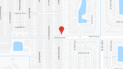 Map of the neighborhood around Village Green Mobile Home Park