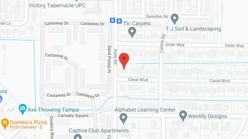 Map of the neighborhood around Beck and Call Staffing