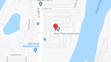 River Pines Apartments in google map