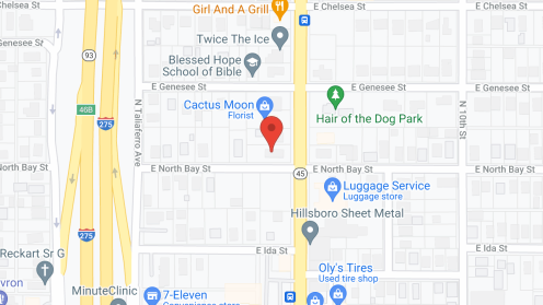Map of the neighborhood around FSJ Boarding Home
