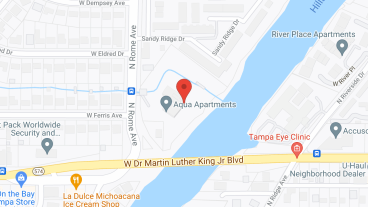Aqua Apartments in google map