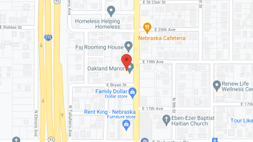 Oakland Manor in google map