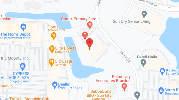 Belvedere Commons of Sun City Center in google map