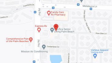Pacifica Senior Living Palm Beach in google map