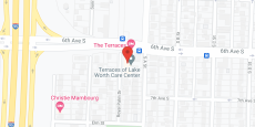 Terraces of Lake Worth in google map