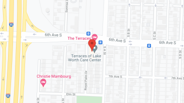 Terraces of Lake Worth in google map