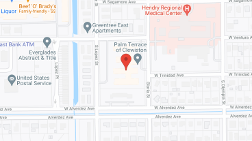Palm Terrace of Clewiston in google map