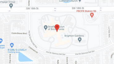 Stratford Court of Boca Pointe in google map