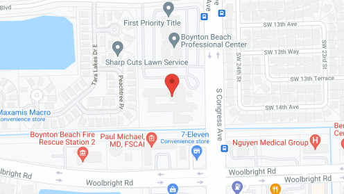 Map of the neighborhood around Barrington Terrace