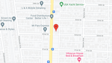 Palm Beach Eldercare in google map