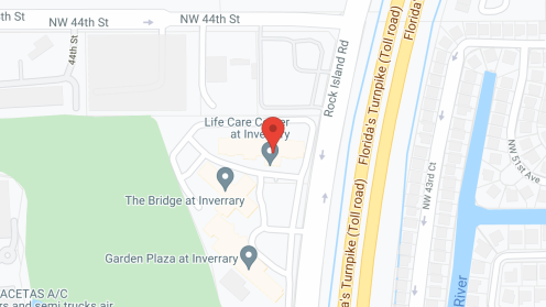 Map of the neighborhood around Westbrooke At Inverrary