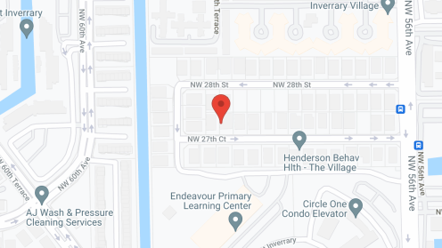 Map of the neighborhood around Retirement Living-Lauderhill
